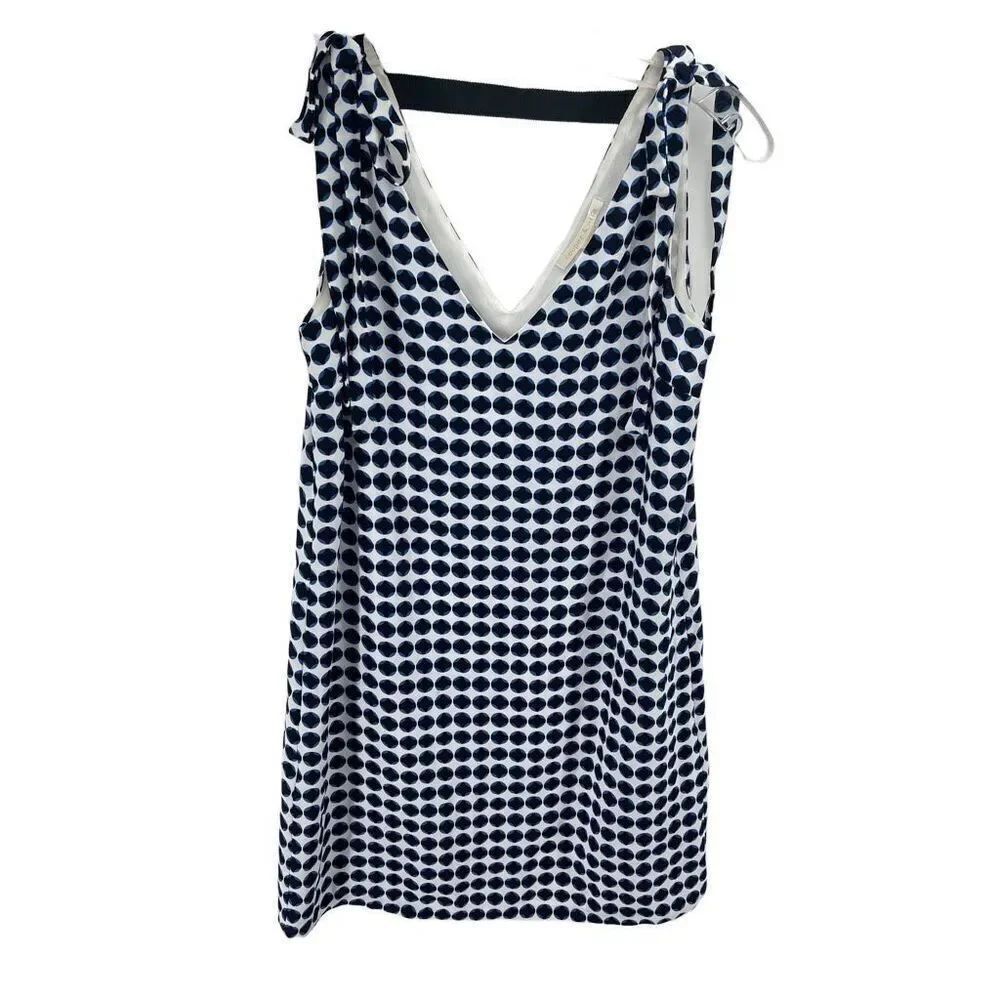 Cooper & Ella Womens Tank dress Sleeveless Lined Top Black Blue Size XS